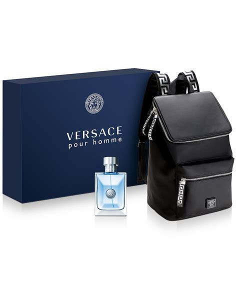 versace men's 2-pc. eau fraiche gift set|versace backpack gift set.